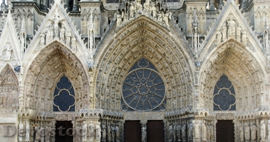 Devostock Reims Cathedral Rosette 1417997