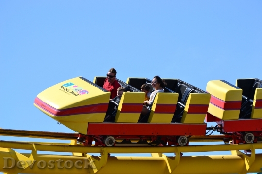 Devostock Roller Coaster Amusement Park 0