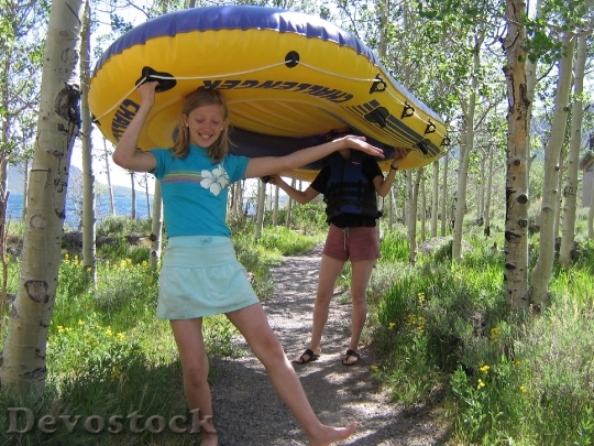 Devostock Rubber Boat Rafting Fun