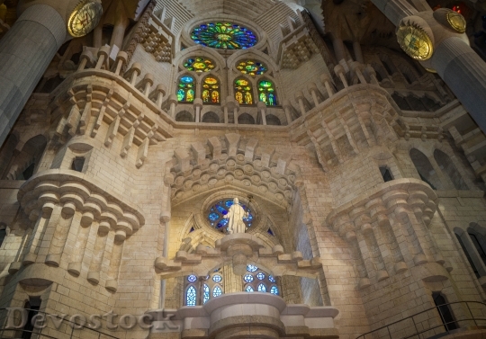 Devostock Sagrada Familia Cathedral Barcelona 7