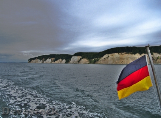 Devostock Sail Ship Germany Flag