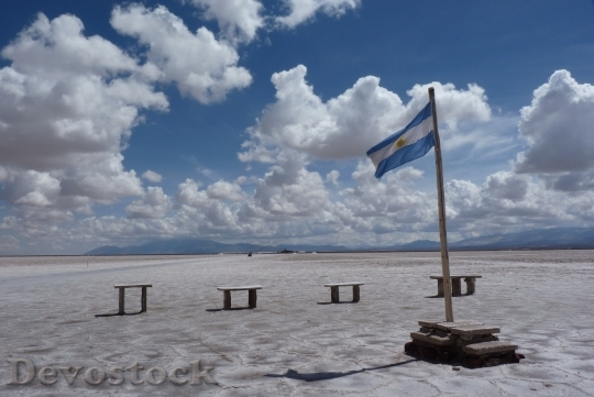 Devostock Salinas Argentine Flag Salt