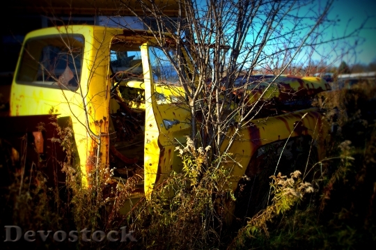 Devostock Salvage Yard Car Wreck 7