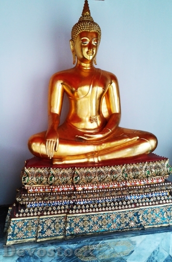 Devostock Sculpture Buddha Religion 550243