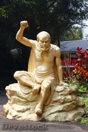 Devostock Sculpture Buddha Statues Rohan 0