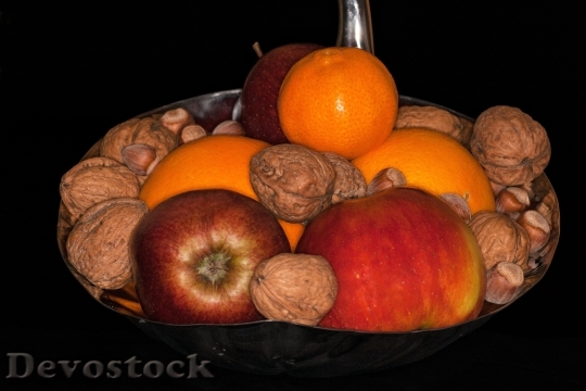 Devostock Shells Fruit Bowls Food