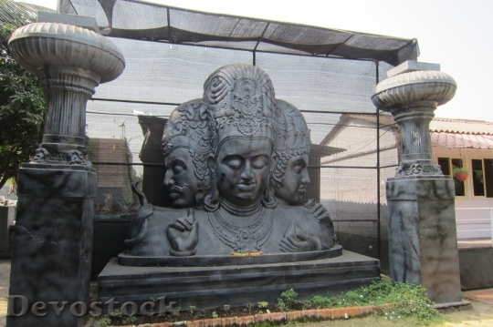 Devostock Shiva Elephanta Island Hindu
