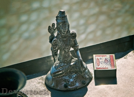 Devostock Shiva India Sculpture Hinduism