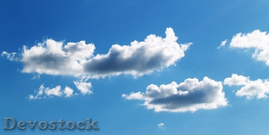 Devostock Sky Cloud Blue Background 5