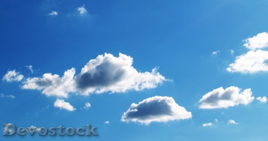 Devostock Sky Cloud Blue Background 8