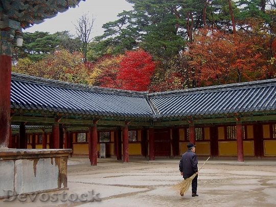 Devostock South Korea Temple Religion