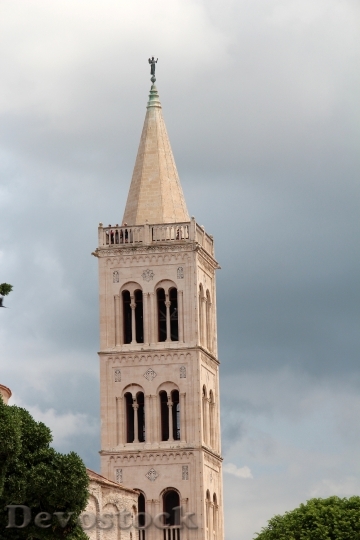 Devostock Split Croatia Church Tower