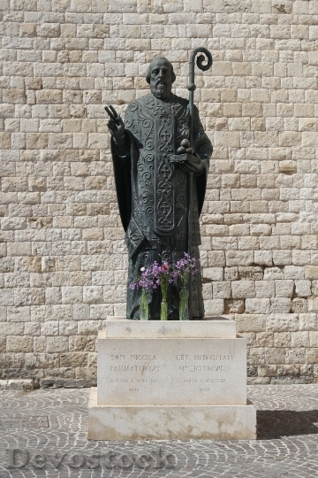 Devostock St Nicholas Holy Statue