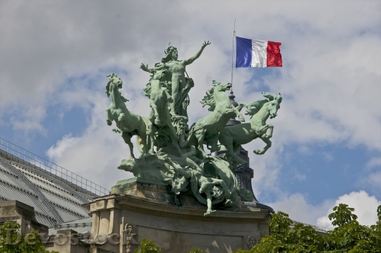 Devostock Statue Monument Sculpture Paris