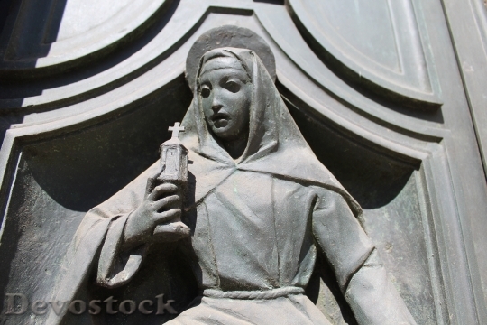 Devostock Statue Sculpture Art Religion