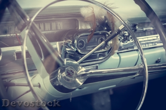 Devostock Steering Wheel Old Oldtimer