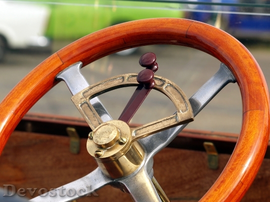 Devostock Steering Wheel Oldtimer Old