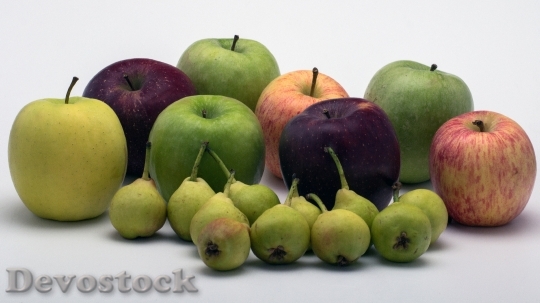 Devostock Still Life Apple Pears