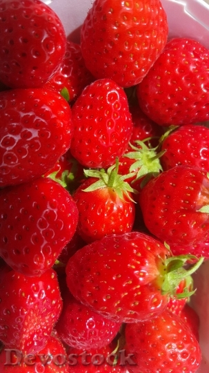 Devostock Strawberries Fruits Red Garden