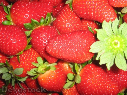 Devostock Strawberries Red Delicious Sweet 1