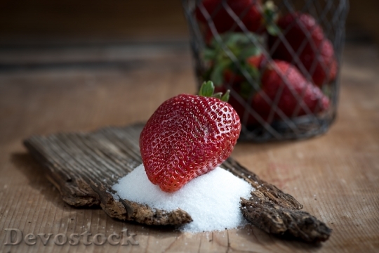 Devostock Strawberries Red Frisch Ripe 1