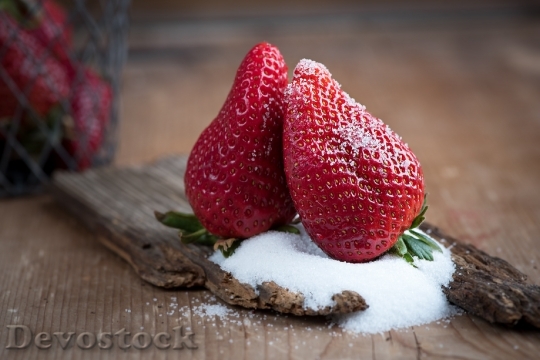 Devostock Strawberries Red Frisch Ripe