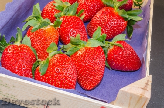 Devostock Strawberries Red Fruit Vitamins