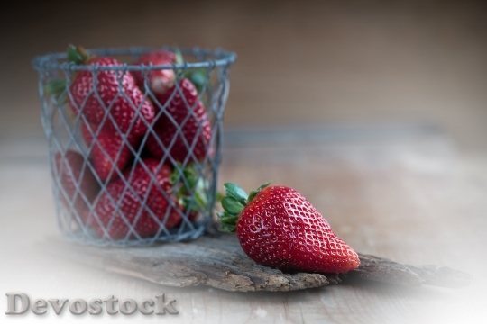 Devostock Strawberries Red Ripe Frisch 1