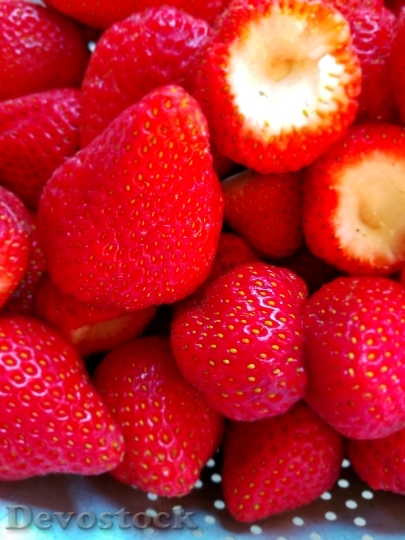 Devostock Strawberries Strawberry Red Seeds 0