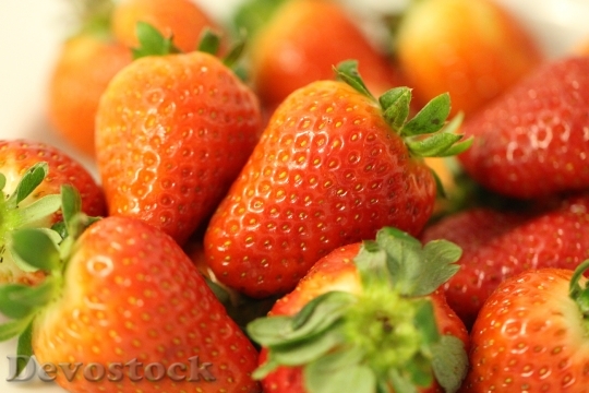 Devostock Strawberry Fruit Fresh Berry