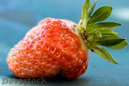 Devostock Strawberry Garden Fruit Berry