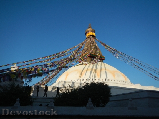Devostock Stupa Nepal Pray Prayer