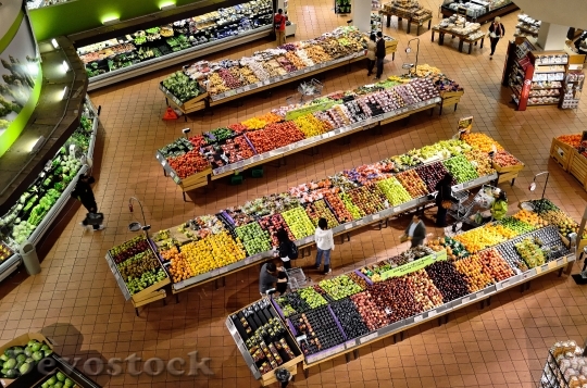 Devostock Supermarket Stalls Coolers Market