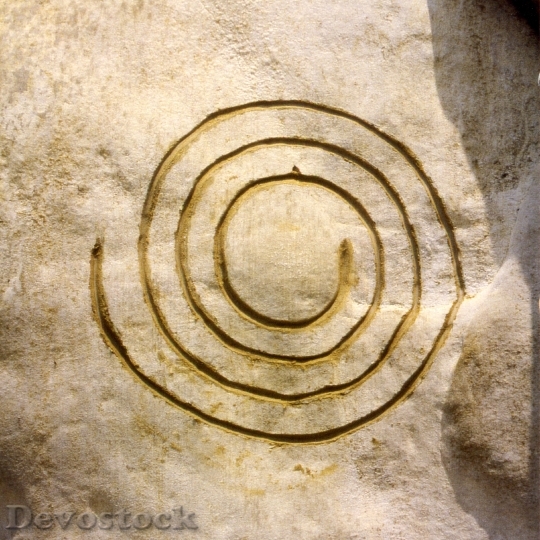 Devostock Symbol Spiral Cosmos Rock