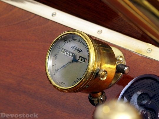 Devostock Tachometer Oldtimer Speedometer 835944