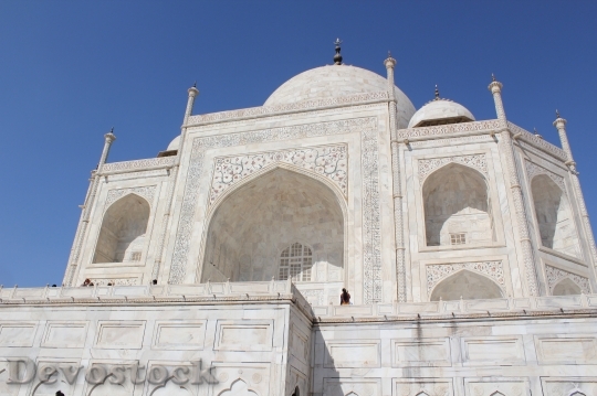 Devostock Taj Mahal India Agra 13