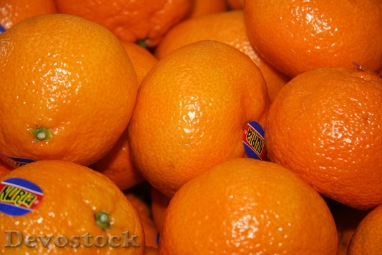 Devostock Tangerine Orange Fruit Citric
