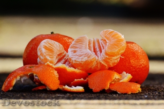 Devostock Tangerines Fruit Citrus Fruit 1