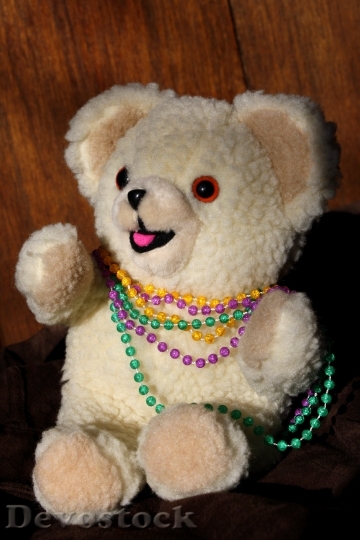 Devostock Teddy Bear Toy Mardi