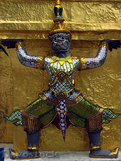 Devostock Temple Gold Thailand Religion 0