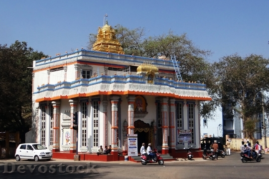 Devostock Temple Hindu Ganesh Religion 0