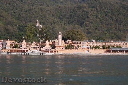 Devostock Temple Rishikesh India Hindu