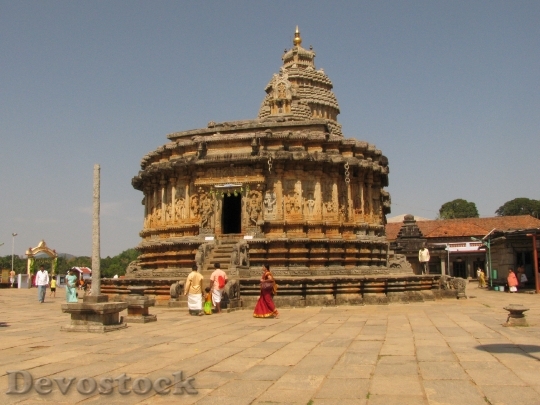 Devostock Temple Shringeri Karnataka India