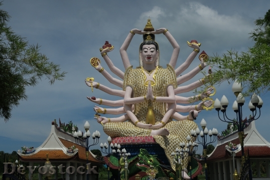 Devostock Temple Thailand Koh Samui 10