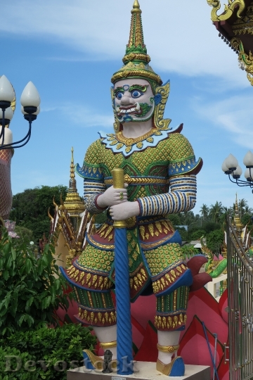 Devostock Temple Thailand Koh Samui 4