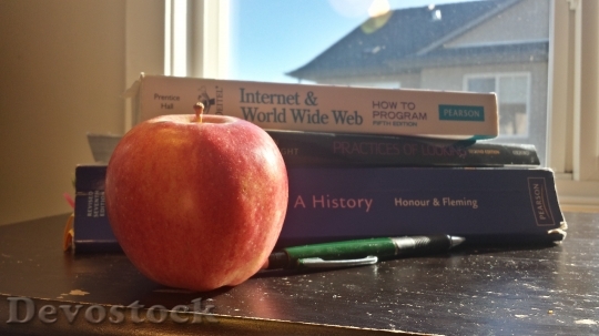Devostock Textbook Apple Pencil Study