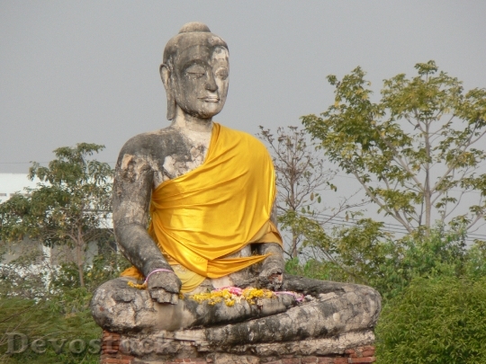 Devostock Thailand Sukhotai Buddha Religion
