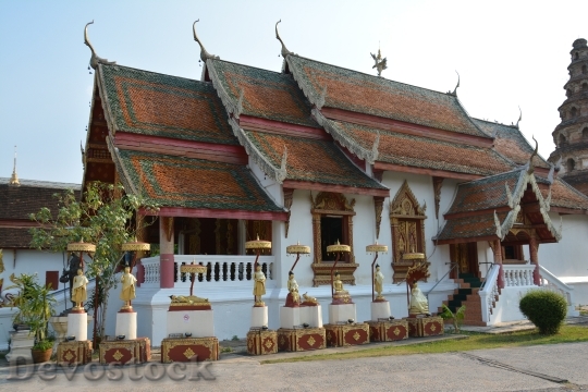 Devostock Thailand Temple Buddhism Religion 1