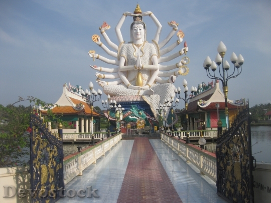 Devostock Thailand Temple Religion Koh