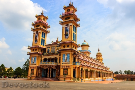 Devostock The Temple Vietnam City